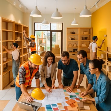 retail shop fitout planning