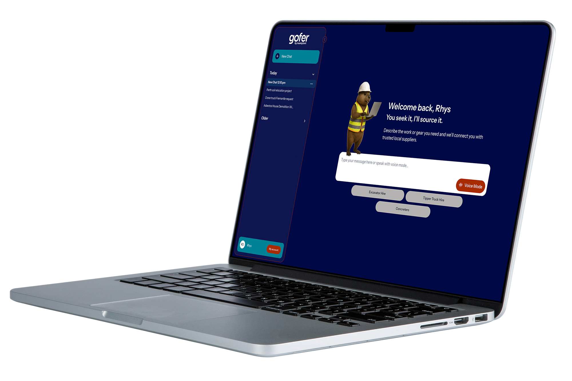 AI procurement tool for construction | Gofer by iSeekplant