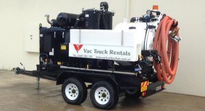 Vac Truck Rentals 1000L Unit for hire.