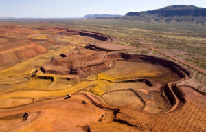 Aerial Shot of Marandoo Mine, Pilbara