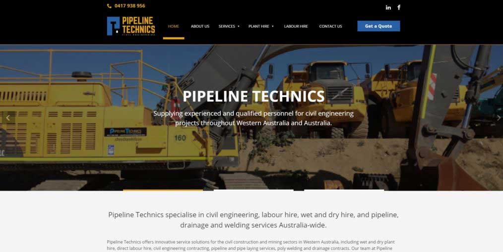 Pipeline-Technics-Website