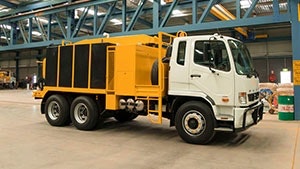 Vac truck 6000L vacuum excavation truck 