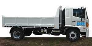 Boss Hire Tippers for hire.