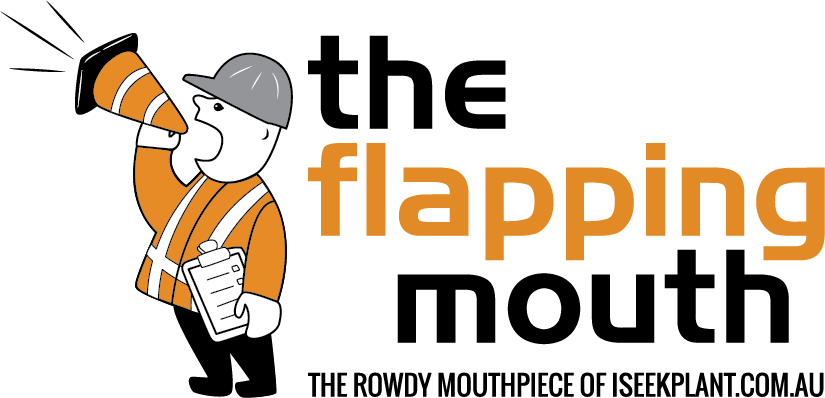 The Flapping Mouth Logo Tagline Stacked