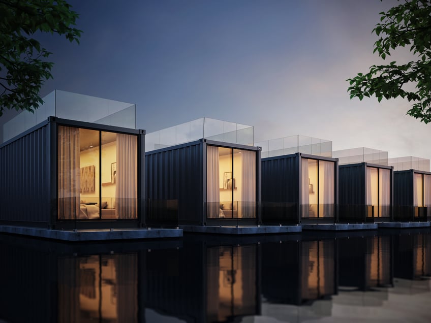Shipping container houses 