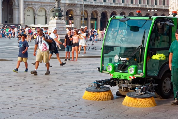 street sweeper hire