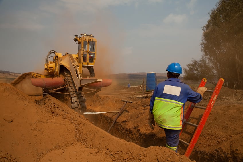 ride-on-trencher