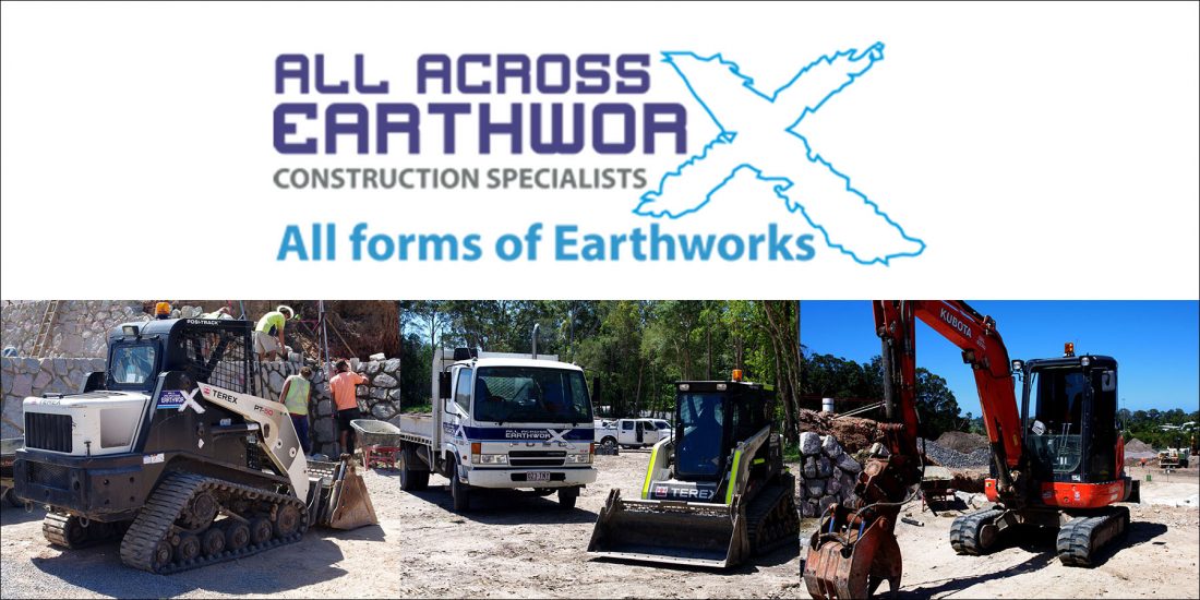 All Across Earthworks Banners
