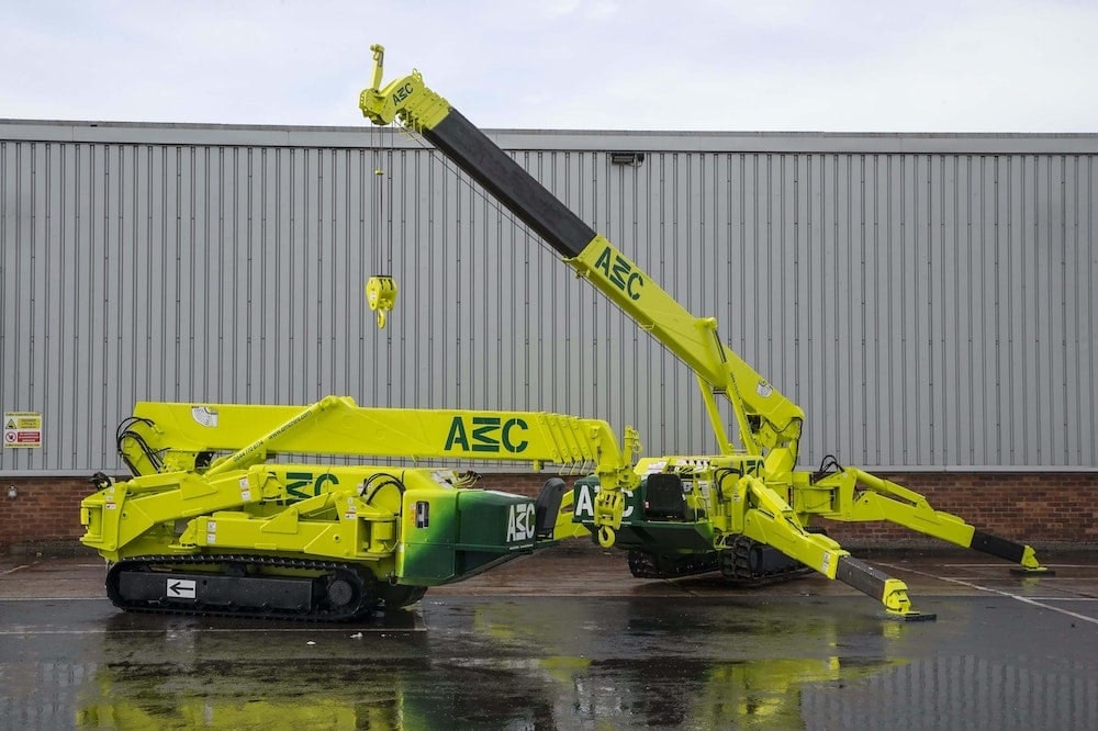 spider crane from ACM hire